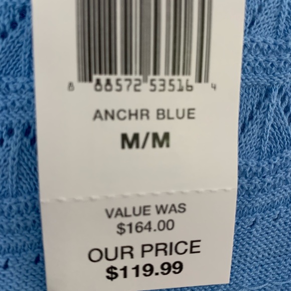 NWT Ralph Lauren lt blue lined knit dress size M - Picture 5 of 7